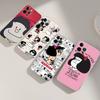Популярный мультфильм М-Мафальда для IPhone 17 16 15 14 13 12 11 Pro Max Plus Прозрачный Мягкий ТПУ Чехол для Телефона