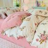 Bedding Four-piece Set Printed Bed Sheet Quilt Cover Pillowcase Set