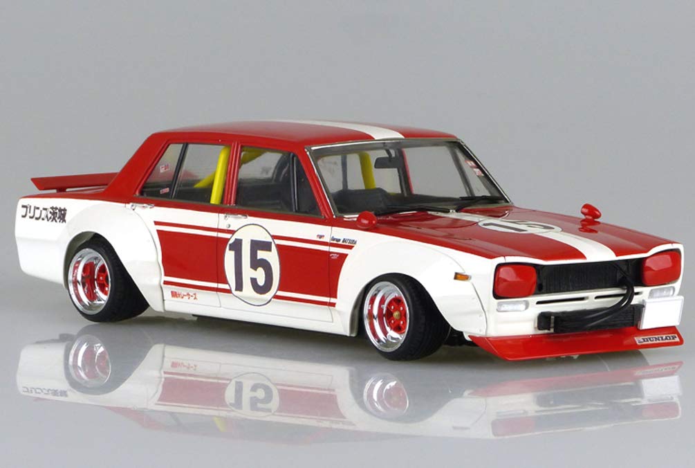 Aoshima Bunka Kyozaisha Liberty Walk Series Shakotan Koyaji Официальная лицензия Nissan Skyline Hakosuka 4Dr Пластиковая модель 1/24 No.SP