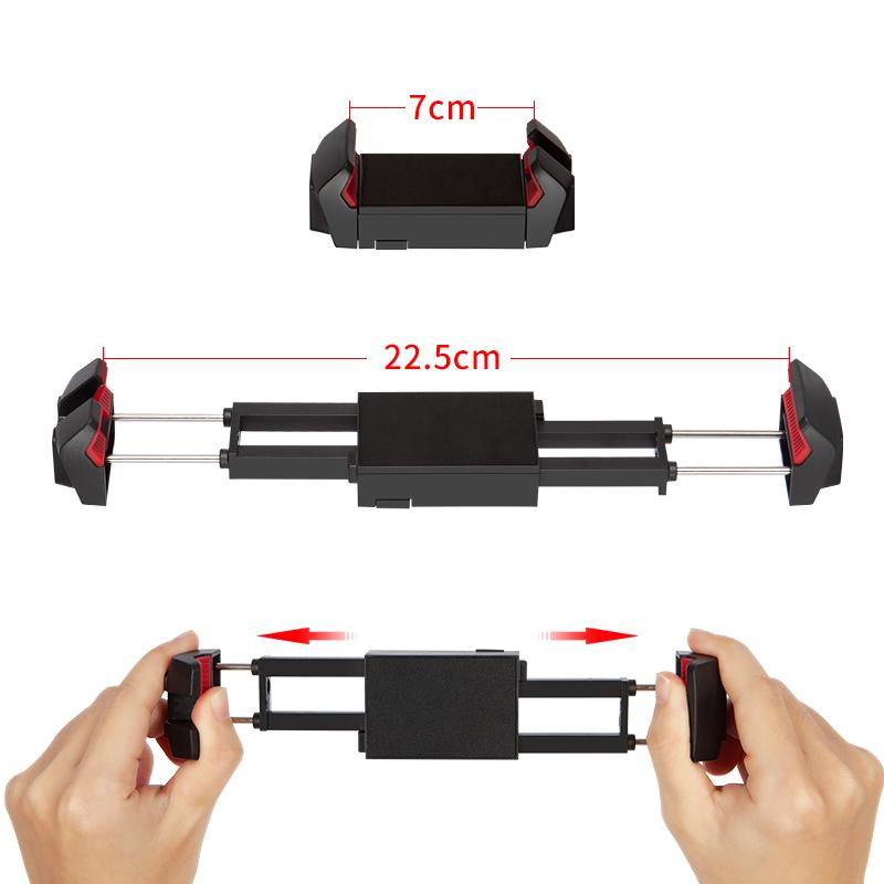 Portable Rotatable Tablet Stand Holder Clip Phone Tripod Mount Adjustable Mount For iPad Mini iPhone Samsung Xiaomi Huawei Pad
