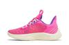 Men's Sneakers Under Armour Curry Flow 9 Sesame Street Abby Cadabby Pink/Purple/White