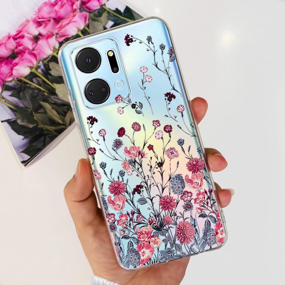 Чехол для Huawei Honor X7A Чехол для Honor X7A 2023 Силиконовый Мягкий ТПУ Чехол для телефона Для HonorX7A 4G RKY-LX2 RKY-LX3 Fundas 6,75 дюйма