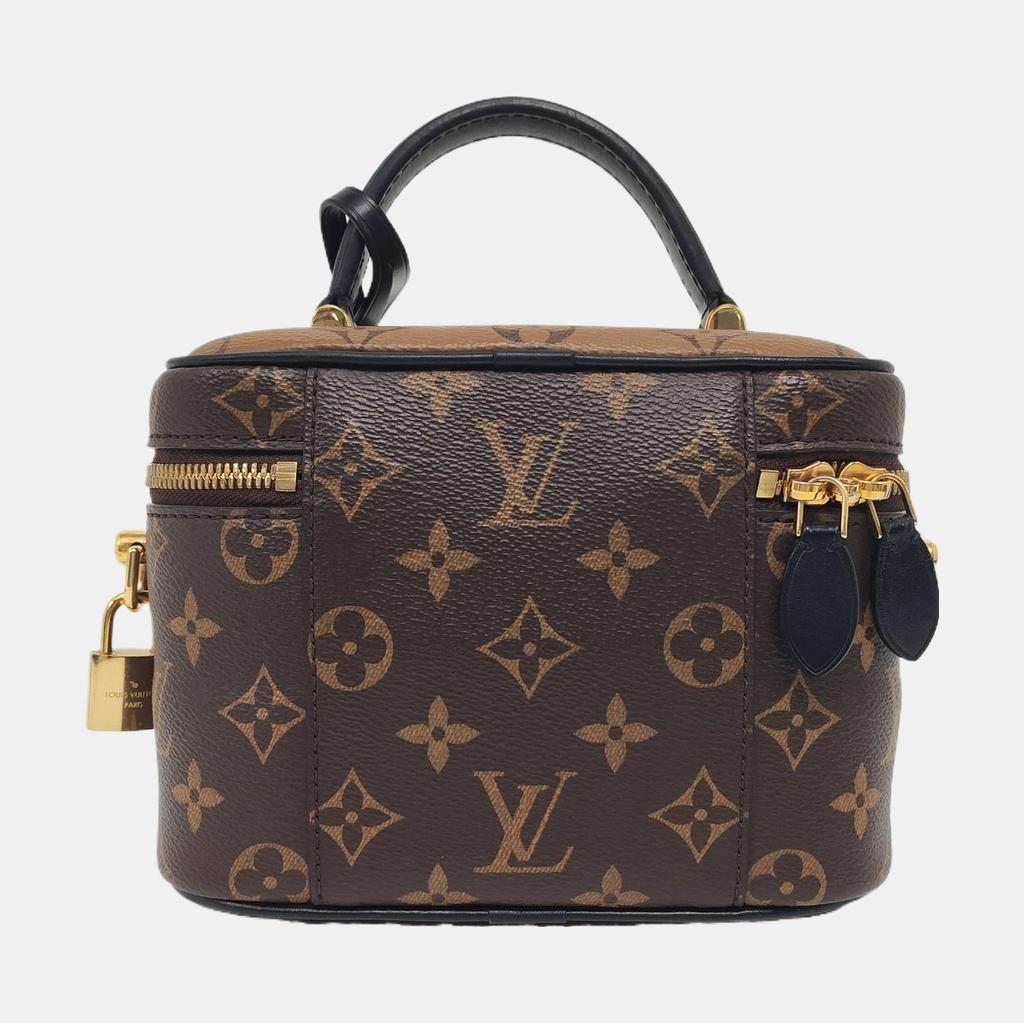 [Pre-Owned] Vanity Portable Monogram Makeup Bag - Very Good #1WZ3UDQ