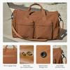 32L Foldable Travel Bag Large Capacity Waterproof Sport Bag Fitness Bag Dry-wet Separation Multiple Compartments Luggage Bag