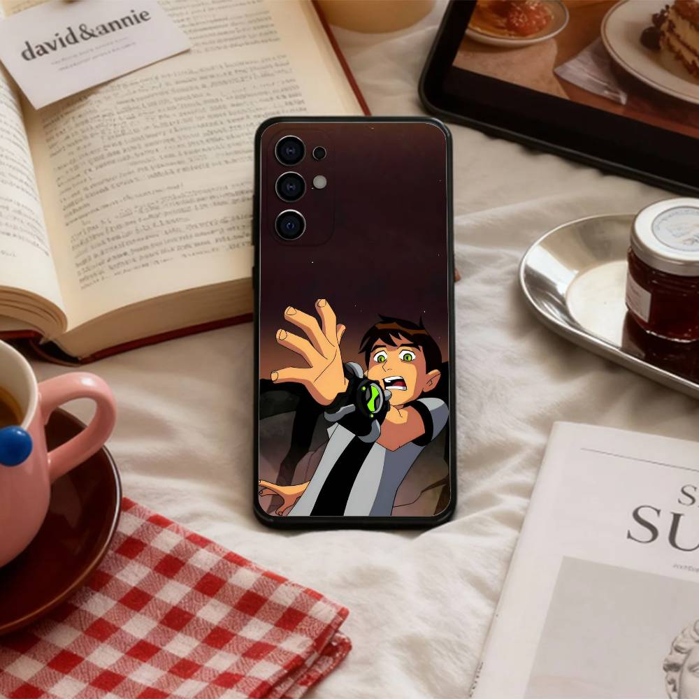 Бен 10 Эпическая Битва Чехол Для Телефона Для Samsung S 25,24,23,22,30,21,10,9,Ultra,Plus,Lite,FE,4,5 G Мягкий Черный Чехол