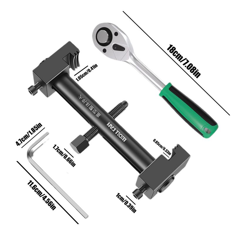 Регулируемый инструмент для снятия шкива Инструменты для снятия шкива коленчатого вала Ремонт автомобиля Инструменты для снятия шкива коленчатого вала Инструмент для разборки автомобиля