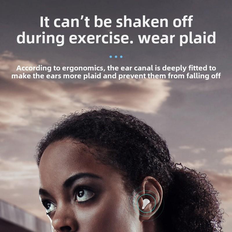 Новая беспроводная внутриканальная гарнитура TWS5.0 Mini Sports с цифровым дисплеем Bluetooth