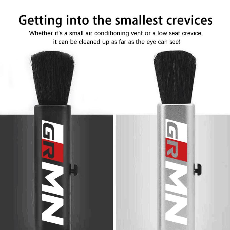 For S8 Car Retractable Cleaning Brush Air Conditioner Computer Cleaning Brush GR Yaris Corolla Prius Aqua Vios Mirai Hilux JH8