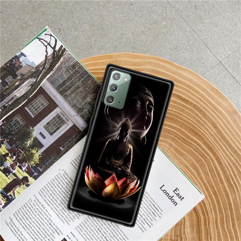 Силиконовый чехол для Samsung Galaxy S20 FE S10 Plus S21 S9 S8 Note 10 Lite 20 9 Ultra Чехол для телефона Мягкий чехол Гаутама Будда Фунда
