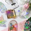 Colorful Window Sticker Suncatcher Rainbow Prism Butterfly Static Glass Sticker PVC Anti-collision Crash Glass Home Decor