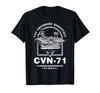 US Navy Aircraft Carrier Theodore Roosevelt Theodore CVN-71 (USS Roosevelt) T-Shirt