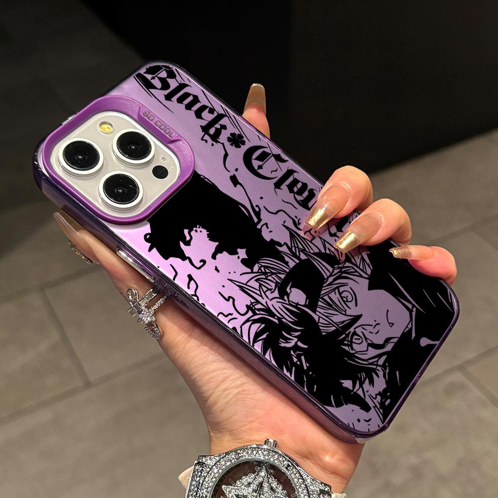 Anime Blacks Clovers Phone Case for Samsung Galaxy S26 S25 S24 S23 S22 S21 S20 Note20 FE Ultra Edge Plus 4G 5G Anti Fall Matte
