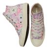 Converse Chuck Taylor All Star Marble Print Comfortable & Versatile High Top Espadrilles Women's Pink