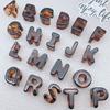 26PCS Colored DIY Craft Beads Transparent Name Bracelet Beads  Friendship Jewelry Gift