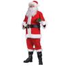 Fun World 7510FW Adult Plus Size Flannel Santa Suit