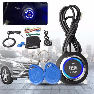 Автомобильное зажигание, 12 В, RFID, кнопка запуска двигателя, стартовый комплект без ключа