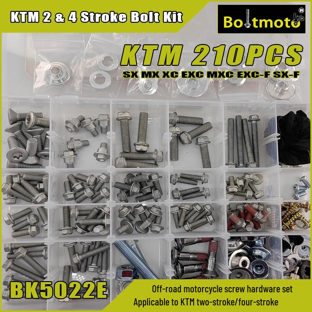 Screw Kit for KTM/Husqvarna Off-Road Motorcycles, 160/210 Pieces