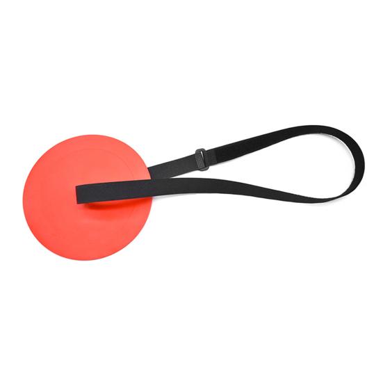 Футбольная мишень для ударов, плоские конусы, футбольная/хоккейная мишень для ударов с регулируемыми лентами, спортивная мишень, реактивная тренировка ловкости