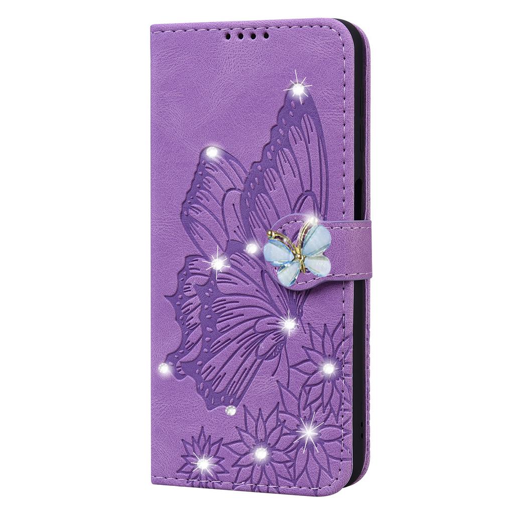 Блестящий флип-кожаный чехол-бумажник для телефона Xiaomi Redmi Note 10/10s Note9 Pro 8t 9t 8 8a 9 9a Mi 11 10t Poco X3 Nfc Bling Cover
