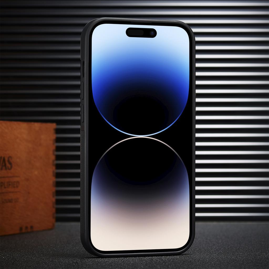 Чехол для телефона из углеродного волокна, совместимый с iPhone 17 air 16 15 14promax, деловой, Apple 13, защитная крышка