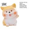 Decorative Dog Figure Mini Resin Figurine Cartoon Puppy Statue Tiny Cake Topper Versatile Gift Decoration for Fairy Garden DIY Crafts Birthday