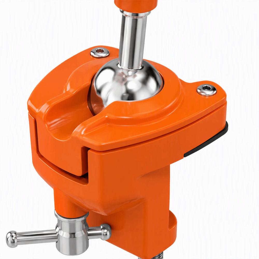 Precision Casting Mini Bench Vise Swivel Table Vise Hand-craft & Maintenance Operations