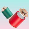 1Pc Solid Mini Empty Tea Tin Can Household Green Black Tea Sealed Jar Portable Travel Small Tea Packaging Box Paper Storage Can