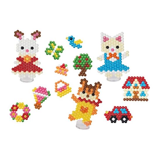 Набор сменных бусин Aquabeads с персонажами [Набор 'Лесные друзья' Sylvanian Families] AQ-274 Сертифицирован ST Mark