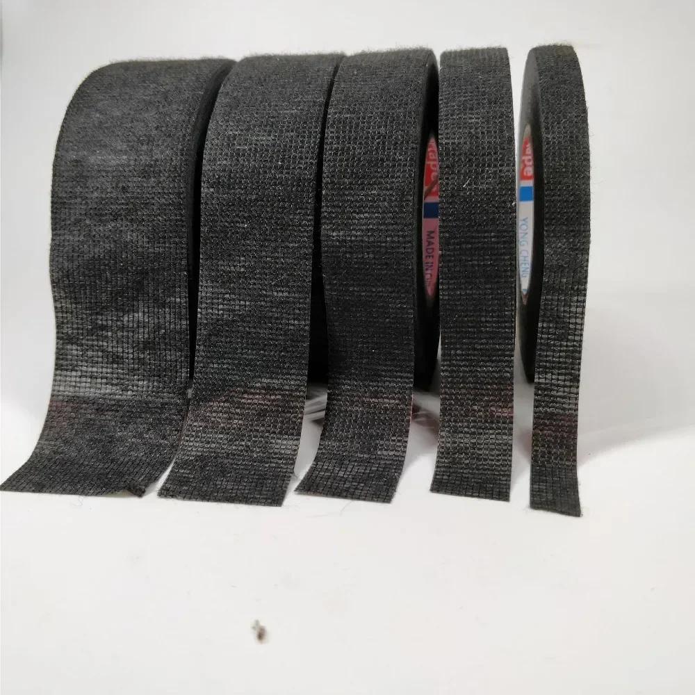 15M Heat Resistant Tape Coroplast Adhesive Automotive Cloth Tape For Car Cable Harness Wiring Fabric Loom Electrical Heat Tape