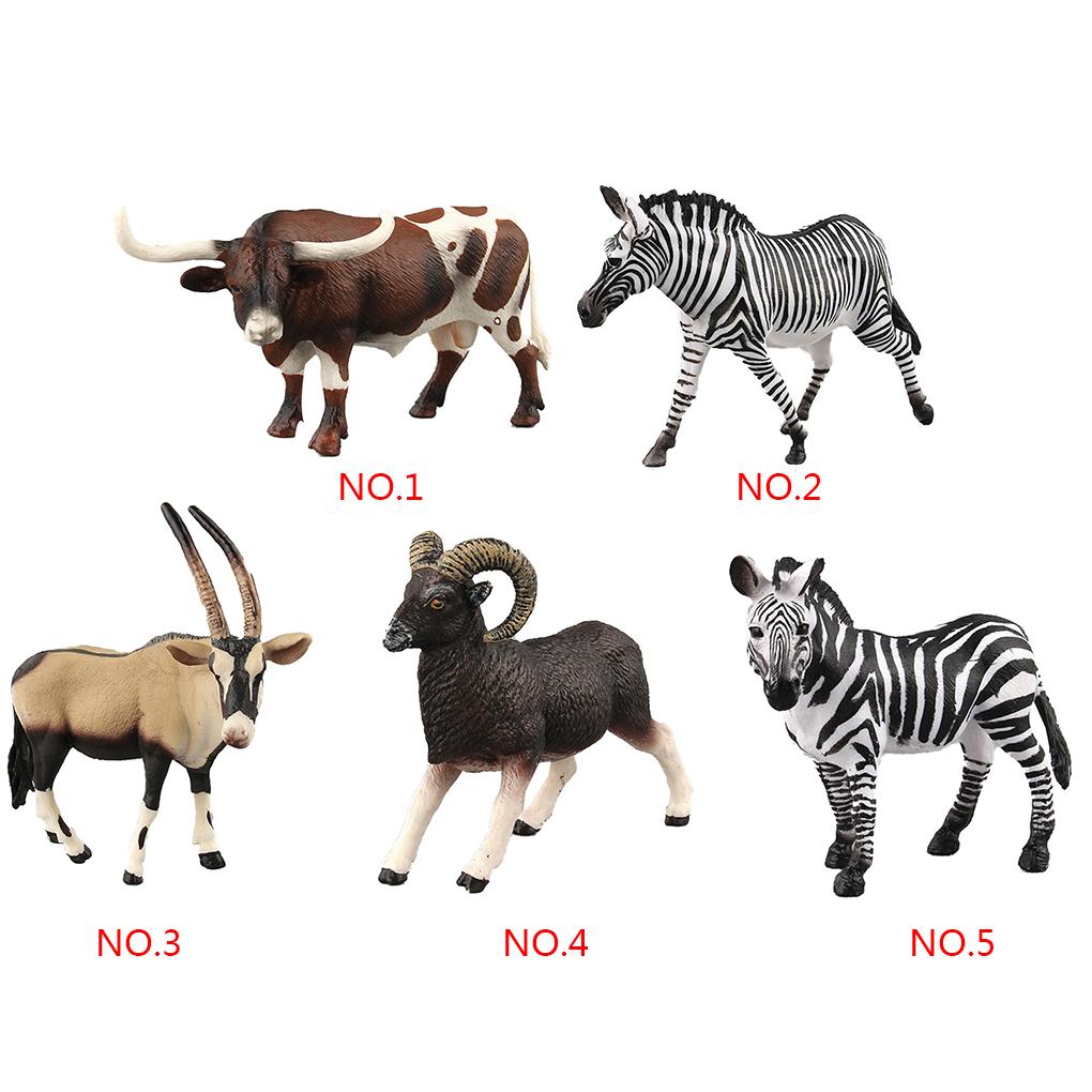 Simulated African Wild Creature Model Lifelike Model Lifelike Toy Home Toy Home Office Decoration Desktop Ornaments