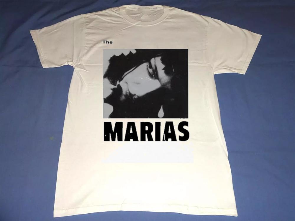 The Marias Tour Белая ХЛОПКОВАЯ S-5XL Футболка С КОРОТКИМ РУКАВОМ Унисекс Футболка