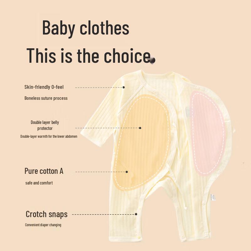Babyprints Unisex Pure Cotton Lightweight Baby Romper 2-Pack