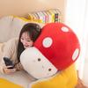 Adorable Mushroom Plush Toy Stuffed Doll With Pp Cotton Filling For Kids Gift