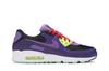Мужские кроссовки Nike Air Max 90 Violet Blend Черный/Фиолетовый-Вольт-Мятный