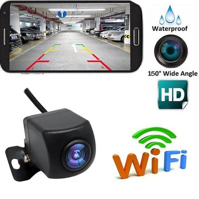 Беспроводная резервная камера HD WIFI камера заднего вида для автомобилей, транспортных средств, резервная камера Wi-Fi с ночным режимом