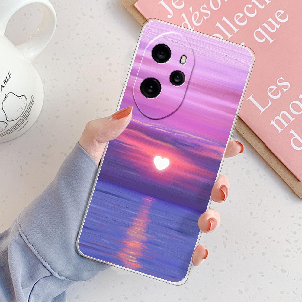 For Honor 100 Pro Case For Honor 100 Shockproof Cover Clear Soft Silicone Phone Case Fundas For Honor 100 Pro Coque Bumper Funda