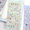 1PC Cartoon DIY 3D Stickers Creative Animal Relief Stickers DIY Scrapbook Diary Stickers School Stationery