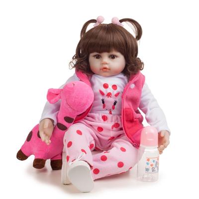 Кукла Bebe Reborn для малышей 48 см, мягкие силиконовые куклы Reborn, мягкое тело, реалистичное Menina, рождественский сюрприз, подарки для девочек, кукла