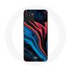 Чехол для Samsung Galaxy A03 Абстрактная текстура синий черный красный