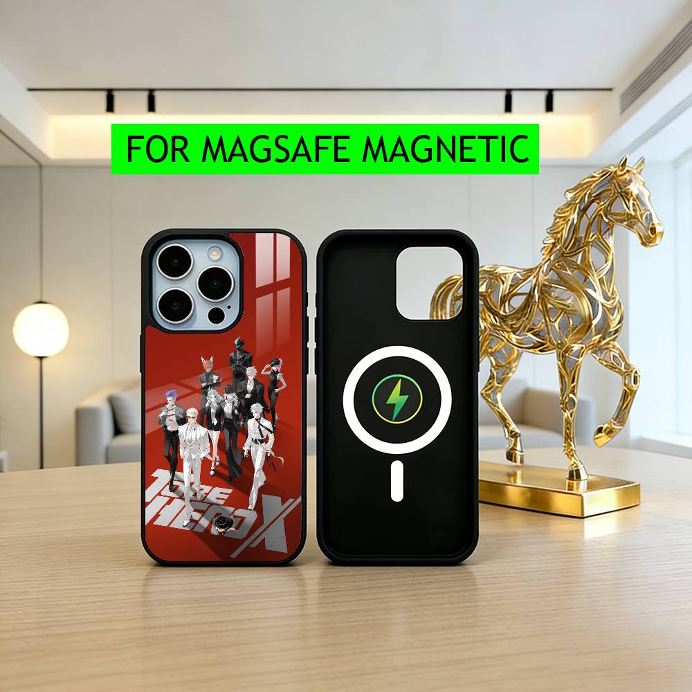 КРУТОЙ МУЖЧИНА Чехол для телефона T-to B-be H-hero X-es Для iPhone17,16,15,14,13,12,11 Plus,Pro Магнитный с Magsafe Беспроводная зарядка