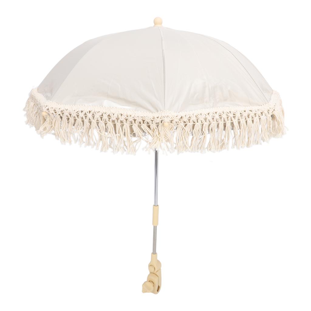 Baby Stroller Umbrella Sunshade UV Blocking Angle Clamp On Baby Parasol for Bch Chair Pushchair