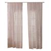 French Country Lace Sheer Curtain With Floral Mirror Semi-Sheer Living Room Bedroom Balcony Window