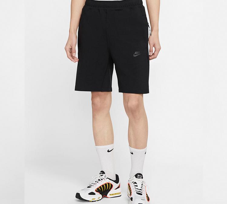 Nike Спортивные шорты мужские черные средней длины CJ4285-010