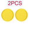 1/2pcs Car Non-Slip Water Cup Pad Rhinestone Decoration Auto Interior For Useful Things For Cars Car Duck Ornaments Interior