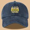 Banana Squad Cartoon Print Baseball Cap Unisex Casual Breathable Sun Hat for Daily Outing Picnic