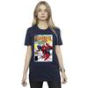 Marvel Womens/Ladies Spider-Man Marvel Age Comic Cover Cotton Boyfriend T-Shirt