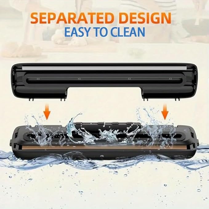 Машина для вакуумной упаковки с 10 пакетами для запечатывания продуктов питания и технологией Sous Vide, автоматическая система запечатывания продуктов питания воздухом