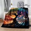 3D Tree of Life printed blanket Flannel Warm blankets Soft and comfortable blanket bed linings cubre cama Birthday Gift