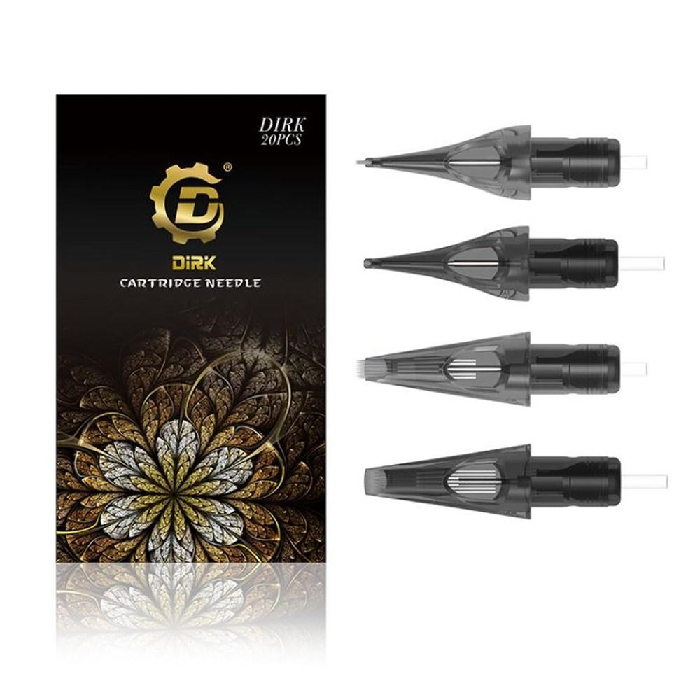 DIRK tattoo needle картридж иглы полуперманентный smp 10 шт, 1003 RL, 1 шт, круглая подкладка