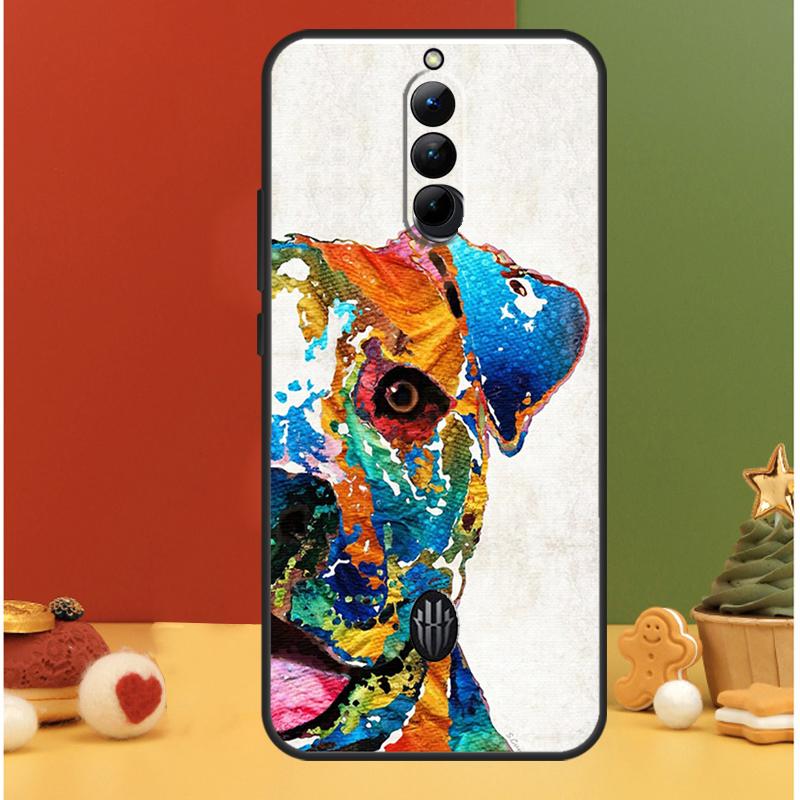 Питбуль Милый Домашний Пес Питбуль Чехол Для ZTE Nubia Red Magic 10 Pro 9 8 8S 9S 10S 11 Pro Plus 6R 6 7 6S 7S Pro 10 Air Чехол